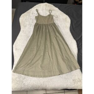 New‎ Old Navy Fit Flare Cami Green Dress Size Small NWT